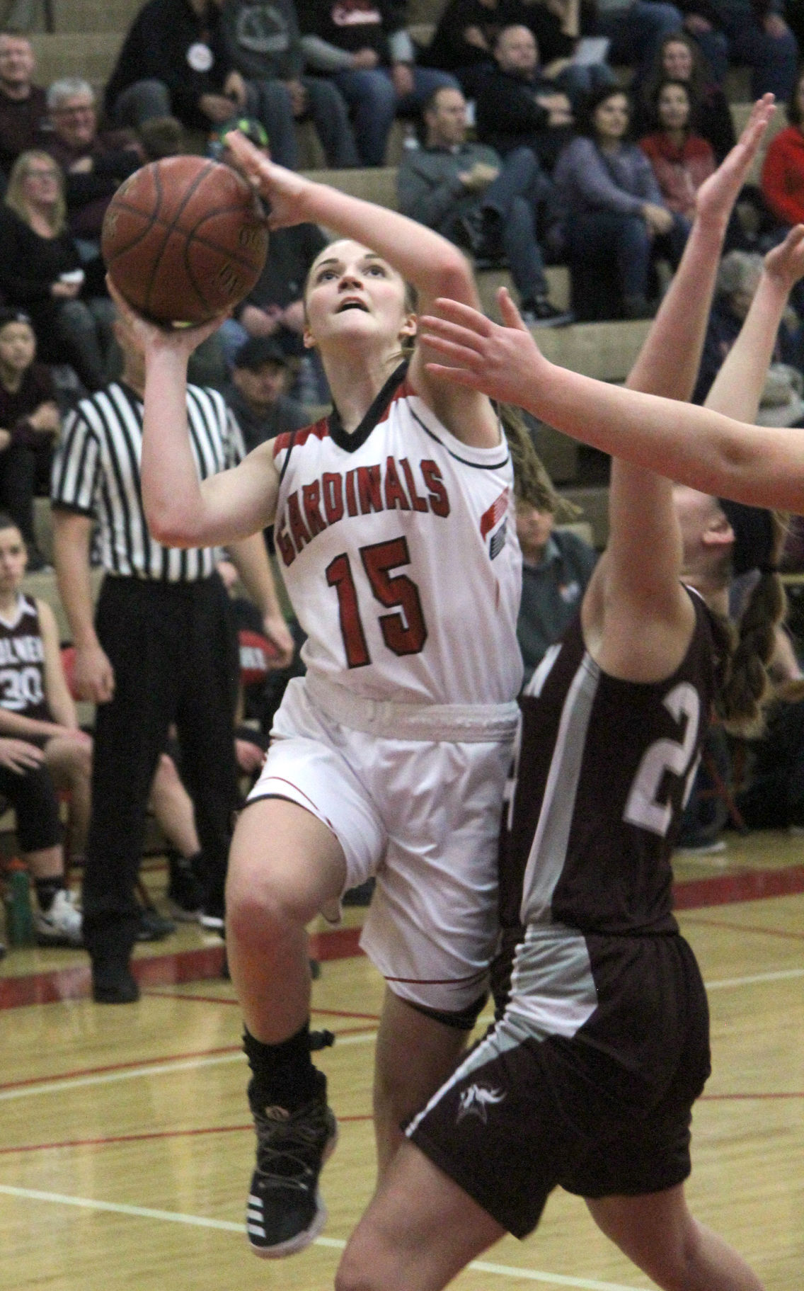 Holmen at Chi-Hi girls basketball 1-2-18